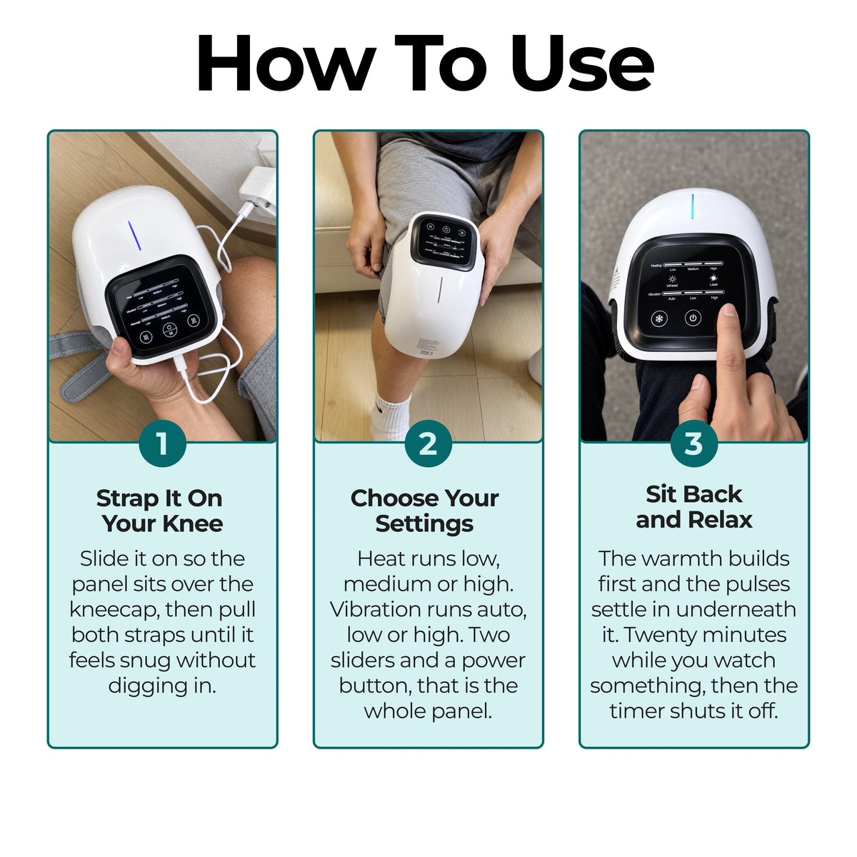 Revora™ Red Light Knee Device